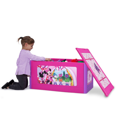 Delta Children Disney' Minnie Mouse Toy Box & Reviews Wayfair
